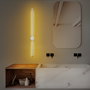 Opviq Sword - 13486 Lámpara de pared Blanca de Metal